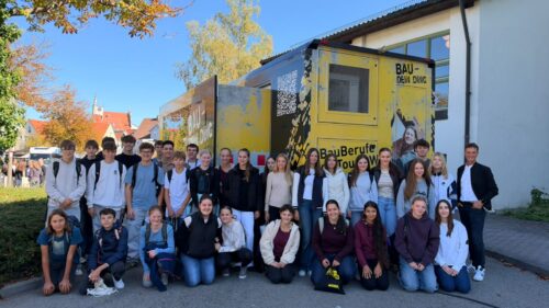 Klassenstufe 9 besucht die Bildungsmesse in Bad Waldsee